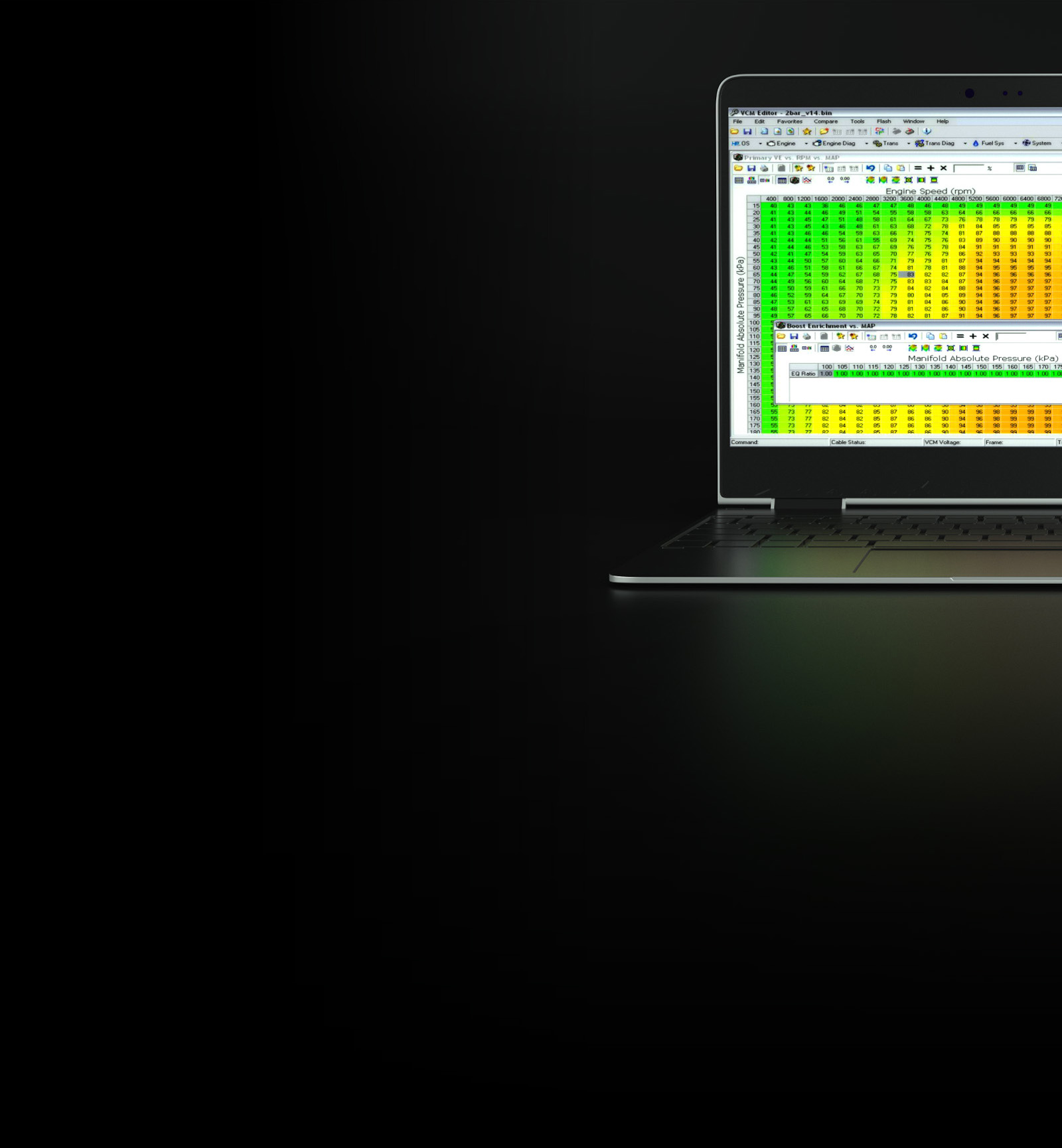 VCM editor