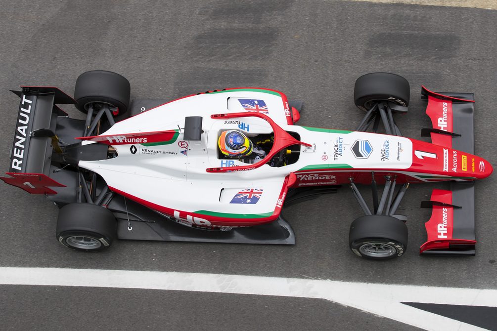Oscar Piastri's F3 car