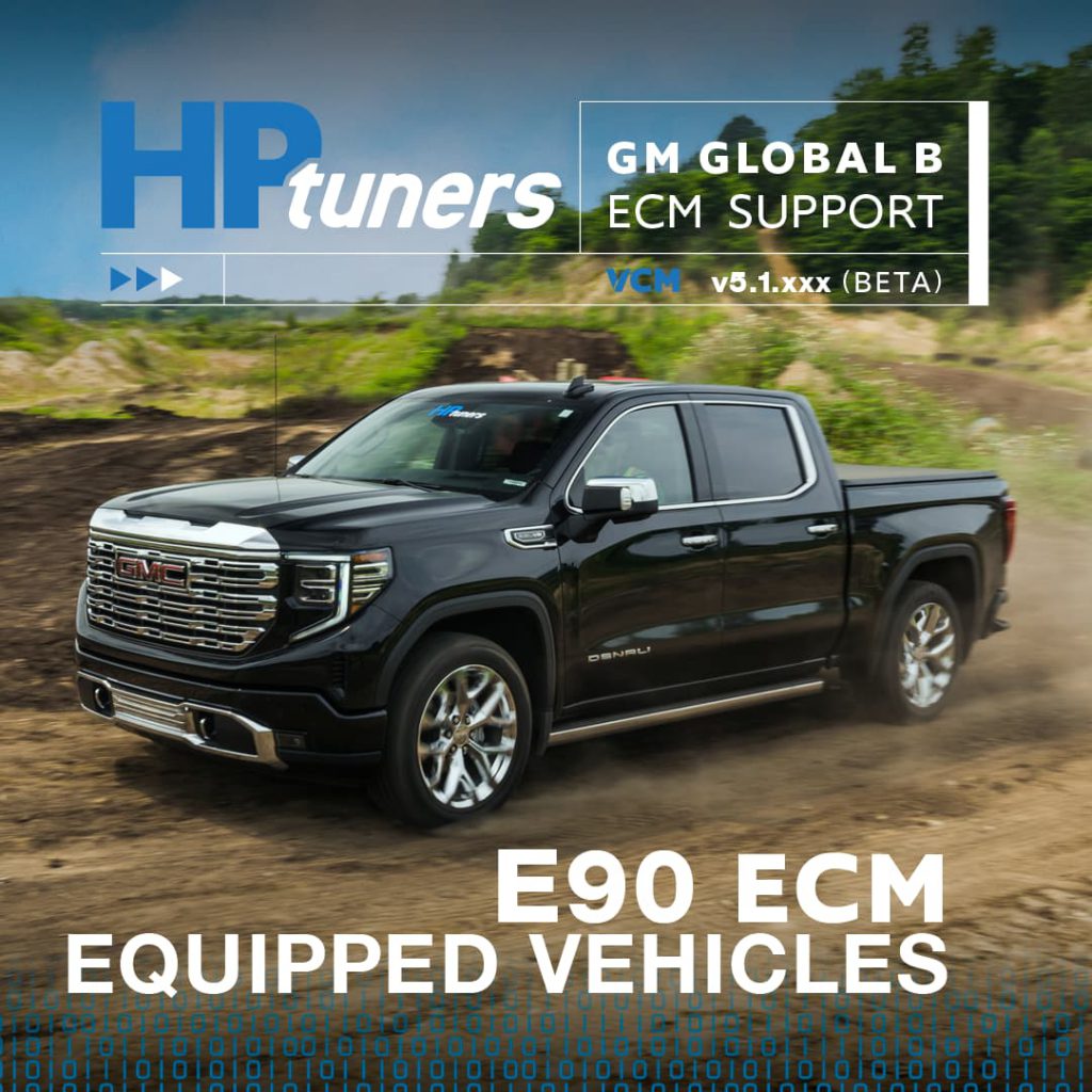 HP Tuners Global B E90 GMC Sierra truck