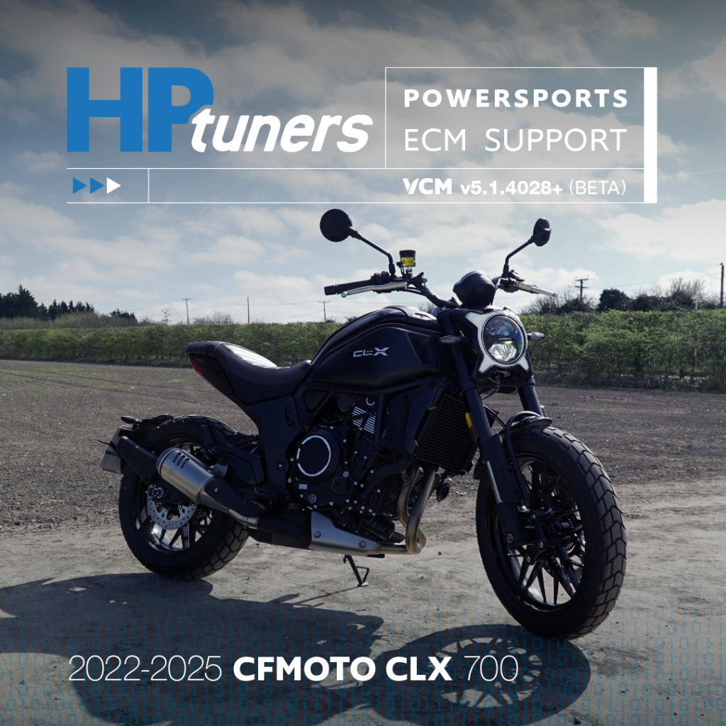 CFMOTO motorcycle tuning support by HP Tuners