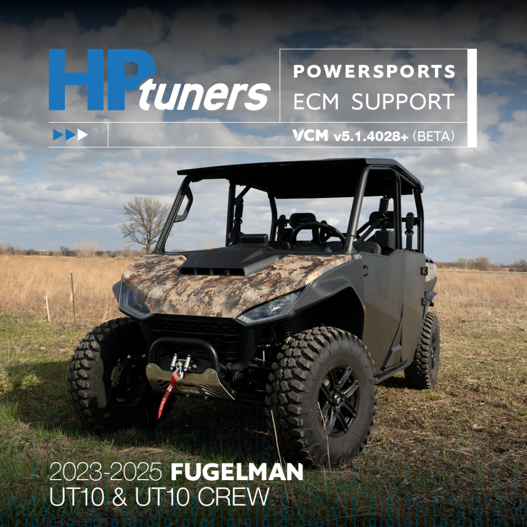 Segway Fugelman side by side tuning support by HP Tuners